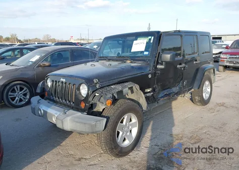 2008 Jeep Wrangler Unlimited Sahara from USA, damaged, VIN 1J4GA591X8L624638